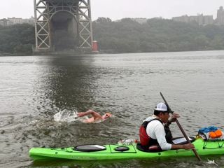 Patricio D´Ottavio volvió a hacer historia: Completó los 20 Puentes de Nueva York a los 55 años