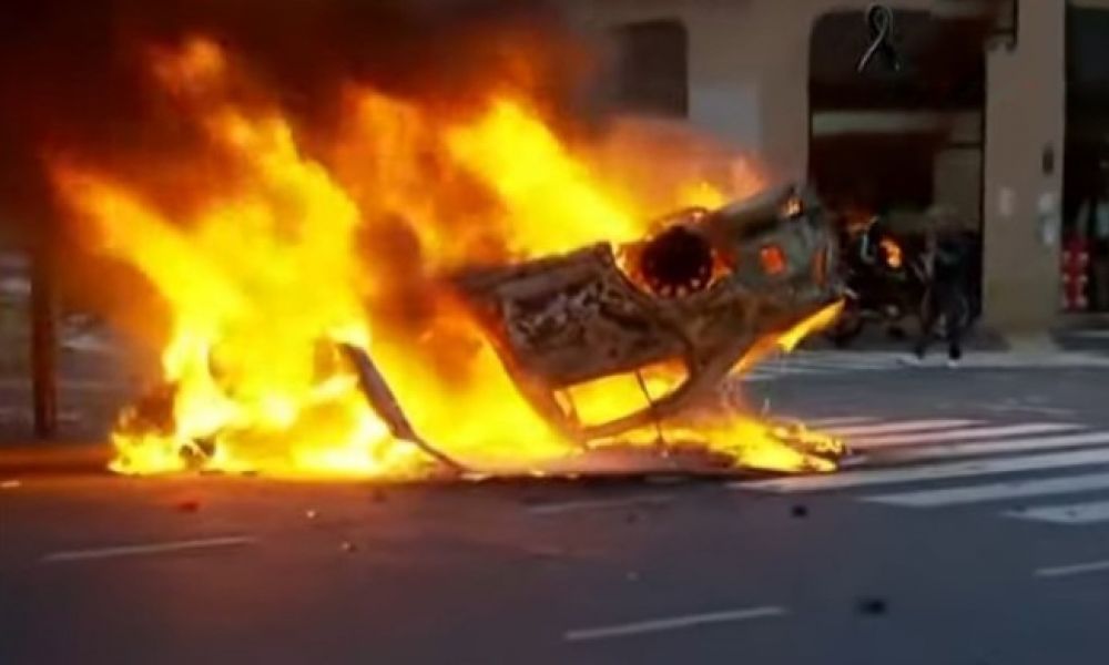 Violencia y caos en el Congreso