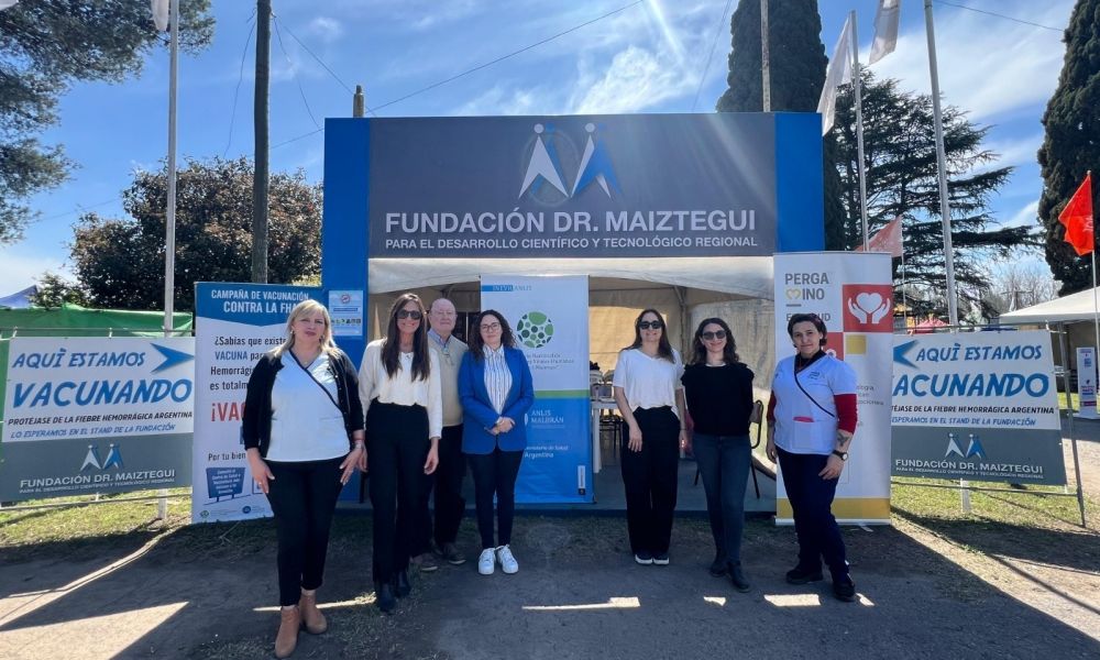 Campaña de vacunación en La Rural