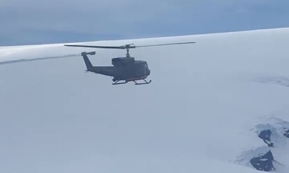 El piloto de helicóptero de la Fuerza Aérea Argentina El piloto de helicóptero de la Fuerza Aérea Argentina