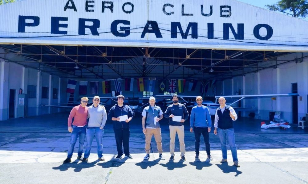 Nuevos pilotos en Aeroclub Pergamino