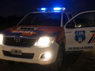 Feroz tiroteo en Ruta 32 terminó con un policía herido, un patrullero robado y un delincuente grave