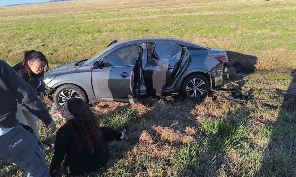 Rocío Bonacci: Accidente en la Ruta 9