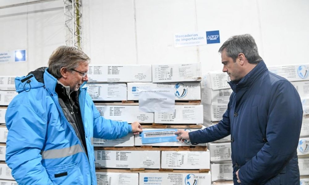 Ordenaron el decomiso de 430 toneladas de carne