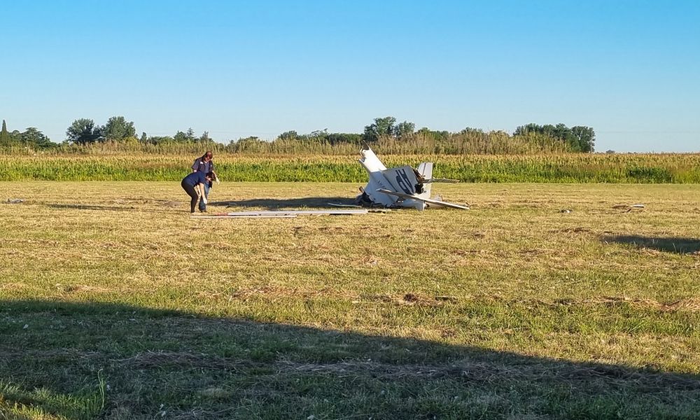 Tragedia en el Aeroclub Pergamino