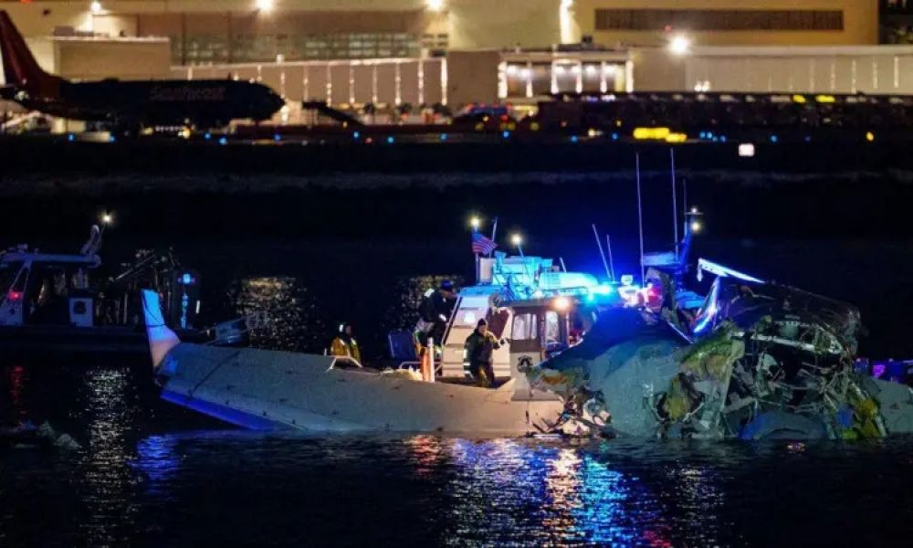Tragedia aérea en Washington