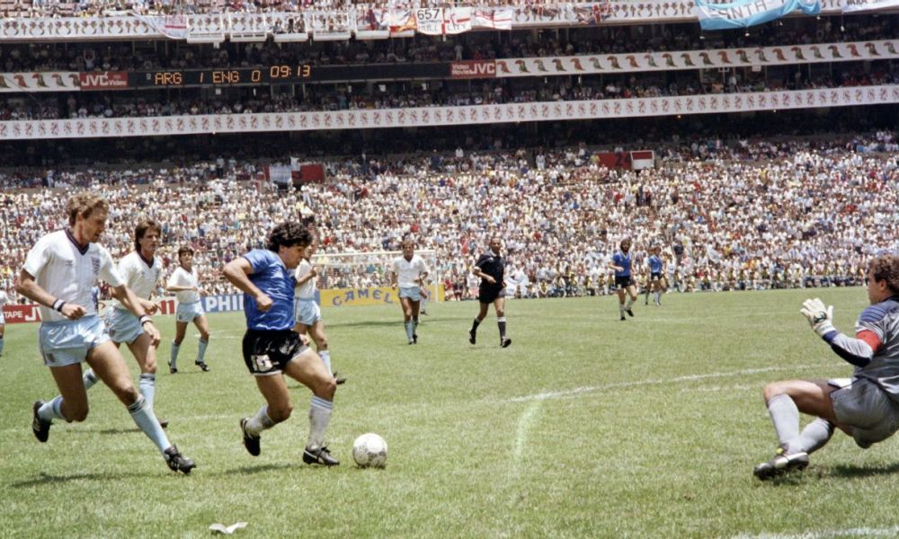 México homenajeó a Maradona