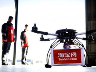 Desde hoy Alibaba ya entrega sus pedidos con drones