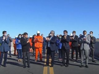 Junn y Chacabuco ya estn unidos por autopista