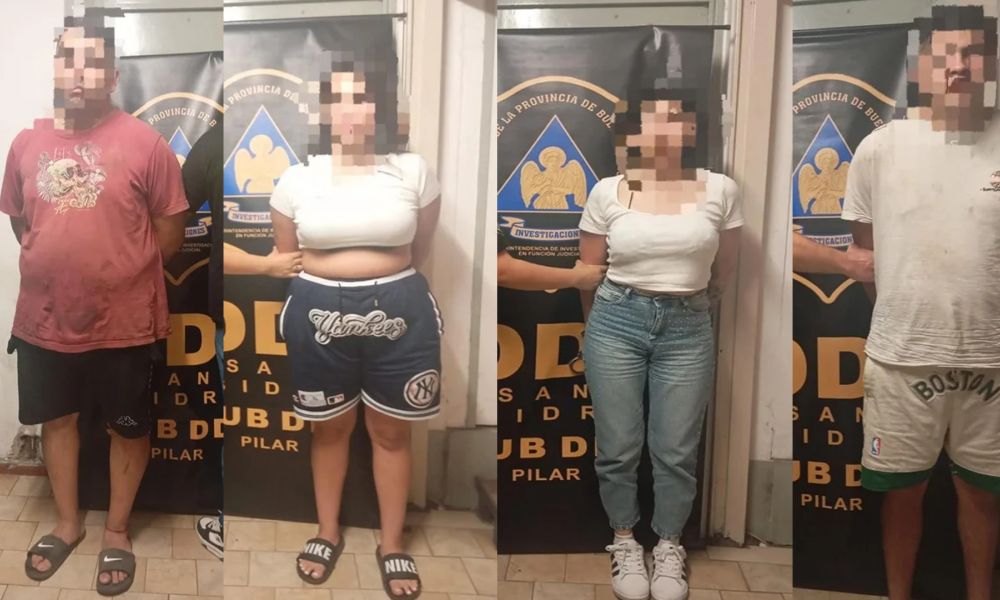 Cayó en Pilar una banda que operaba desde la cárcel