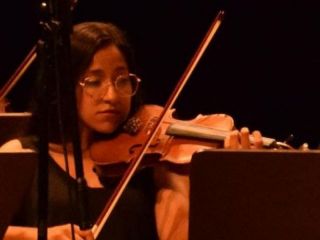 Pergamino: La joven violinista Aldana Lpez tocar en Tecnpolis