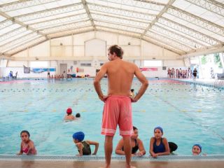 Pergamino: Ms de 400 nios participan de las actividades deportivas y acuticas en la Villa Deportiva