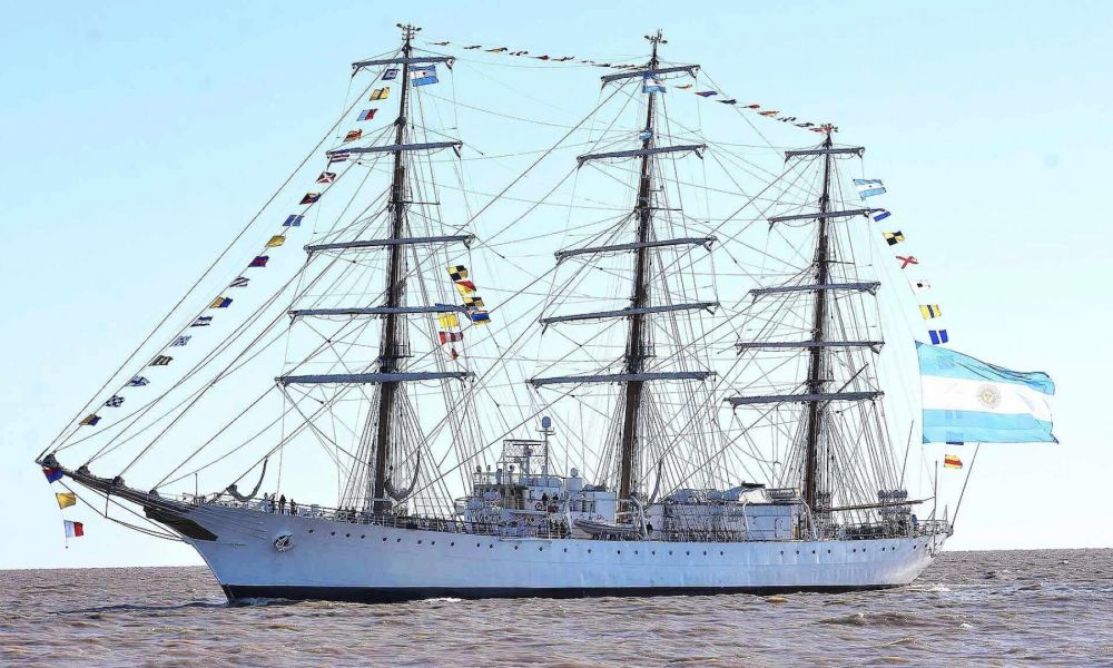 La Fragata Libertad volvió a casa