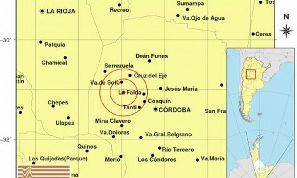 Sismo de 3,1° se sintió en varias localidades