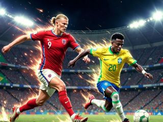 Brasil desafía a la Noruega de Haaland en un duelo de alto voltaje por los octavos de final