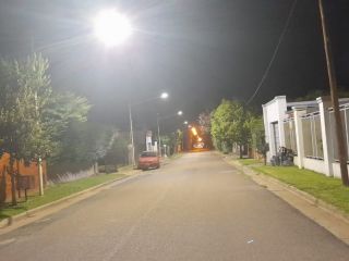 Pergamino - Barrio Viajantes: Avanza la renovacin del alumbrado pblico con luces Led