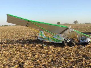 Pergamino: Cae avin en inmediaciones del Aeroclub