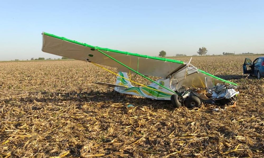 Cae avión en inmediaciones del Aeroclub