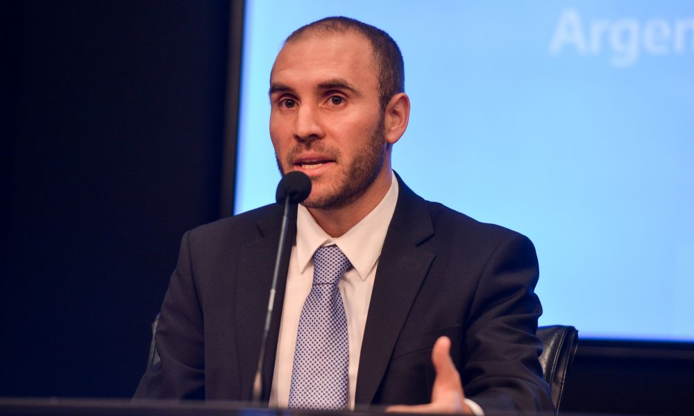 El ministro de Economía, Martín Guzmán