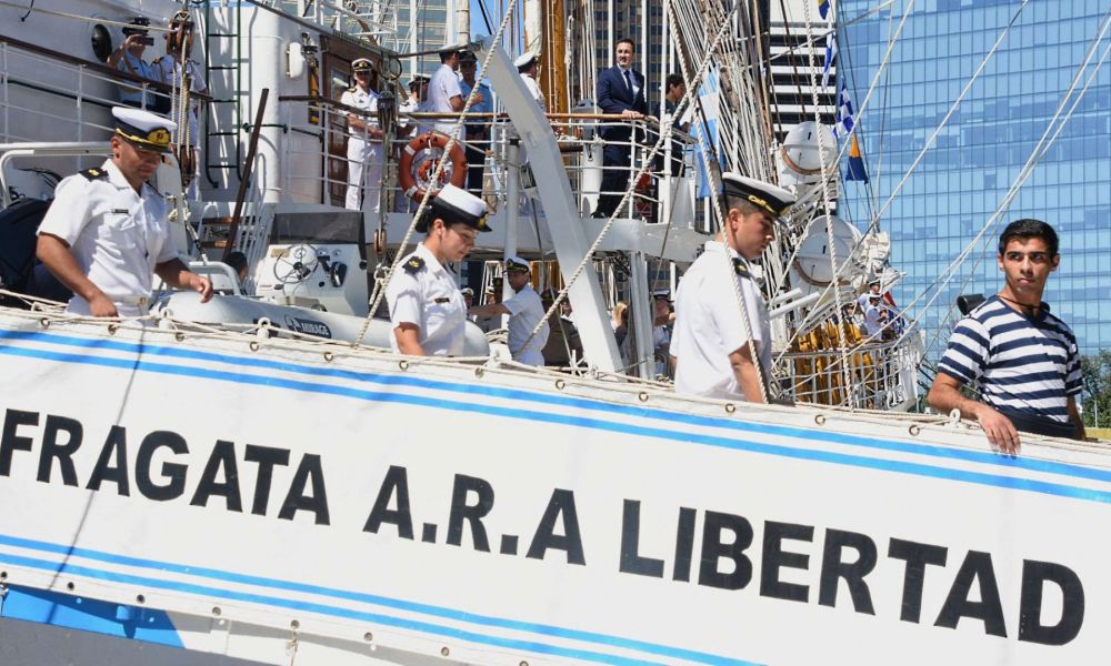 La Fragata Libertad volvió a casa