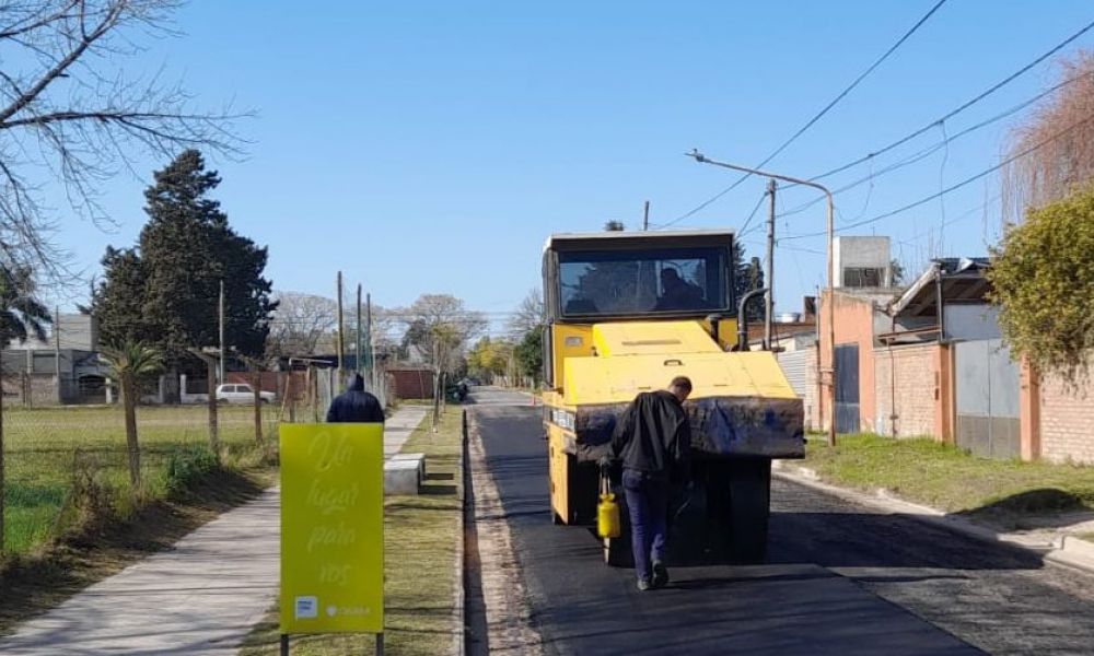 Viajantes se suma al Plan de Pavimentación