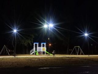Renovacin luminaria en plazas del Partido: ms seguridad y mejor infraestructura
