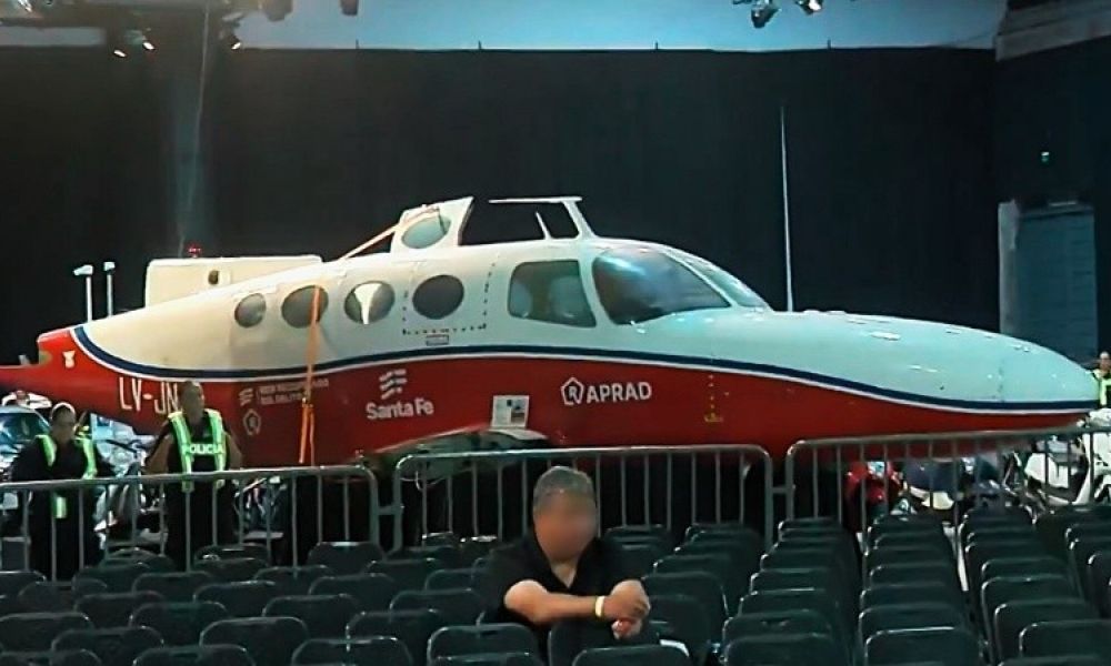 Venden un avión narco y el Estado recauda millones