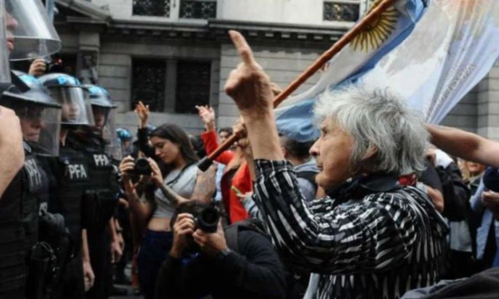 Más de 2.000 policías ante la marcha de jubilados