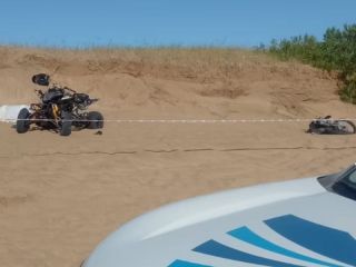 Tragedia en Villa Gesell: Un motociclista muri tras chocar con un cuatriciclo