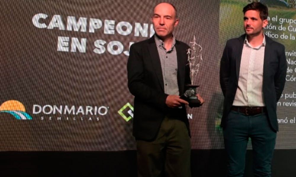 Investigador pergaminense del INTA recibe prestigioso premio