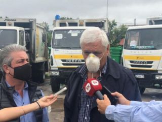Pergamino refuerza su servicio de recolecci�n de residuos con cuatro nuevos camiones