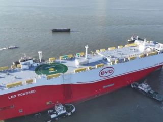 BYD desembarca con fuerza en Argentina: M�s de 5.000 autos el�ctricos e h�bridos llegan por el R�o de la Plata