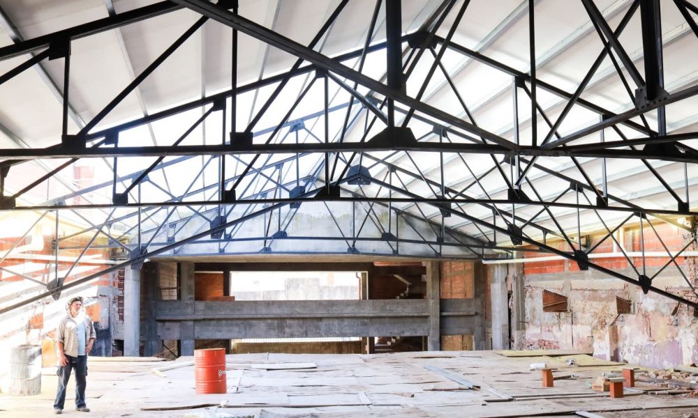 Avanza con firmeza la renovación del Teatro San Martín