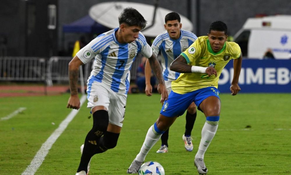 Argentina Sub 20 igualó con Brasil Argentina Sub 20 igualó con Brasil