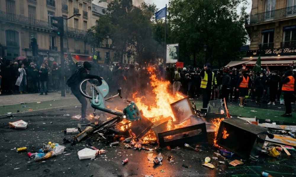 Francia intenta recuperarse de una ola de violencia