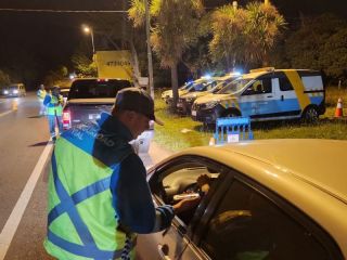 226 conductores sancionados durante los operativos del fin de semana largo: Alcoholemias positivas a la cabeza