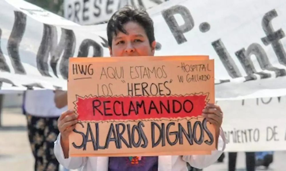 Médicos de todo el país continúan con paros y movilizaciones