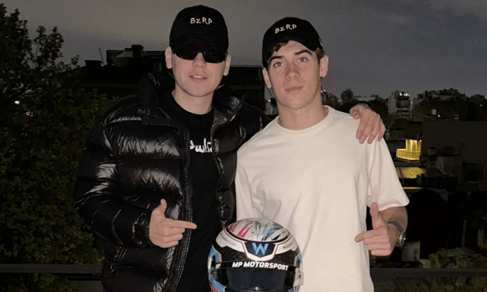 Bizarrap y Franco Colapinto