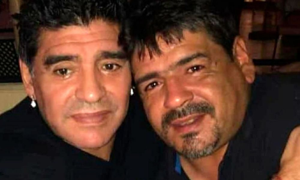 Diego y Hugo Maradona