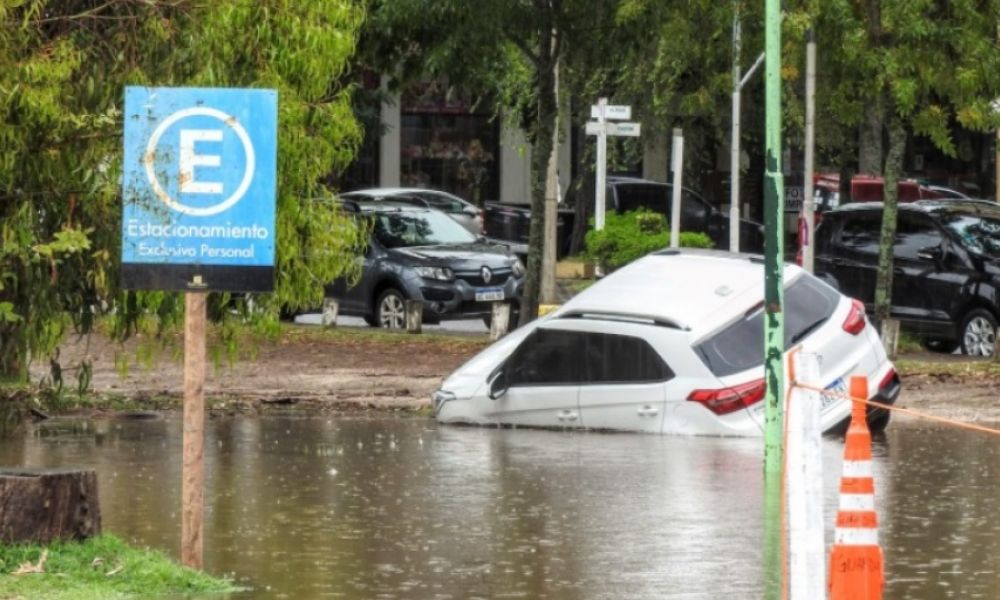 Temporal en Pinamar