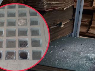 Pergamino: Vandalismo en la Biblioteca Menndez