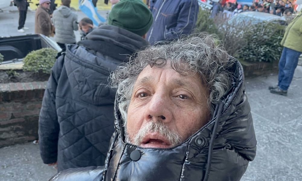 Fito Páez se sumó a la marcha