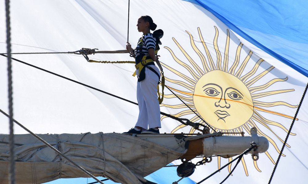 La Fragata Libertad volvió a casa