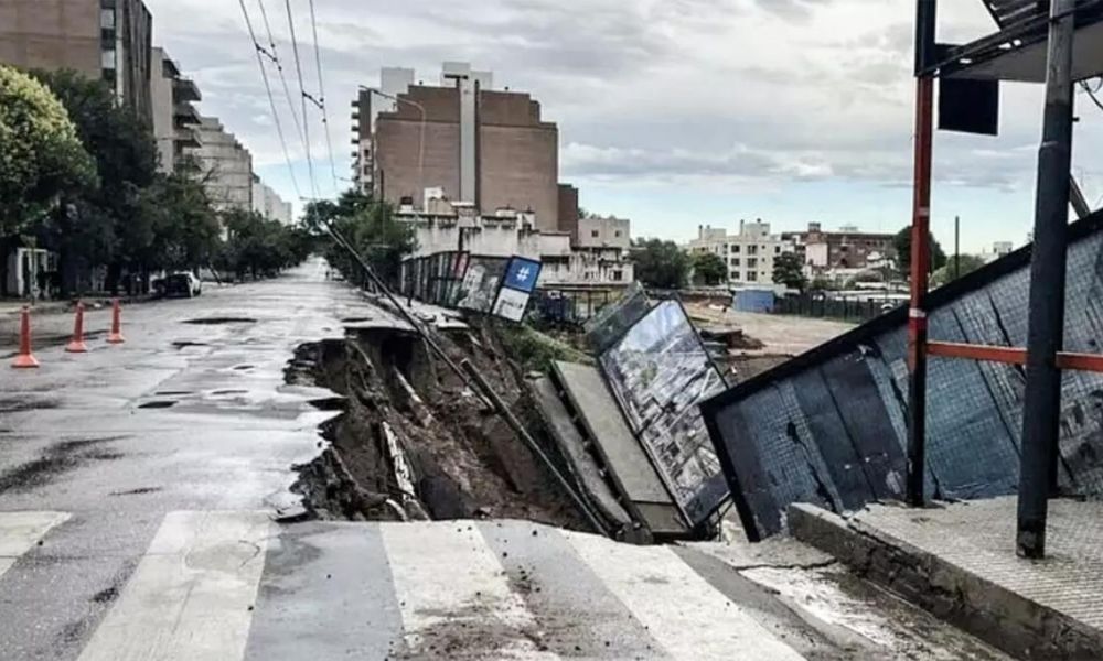 Tormenta azota a Córdoba con viento, lluvia y granizo