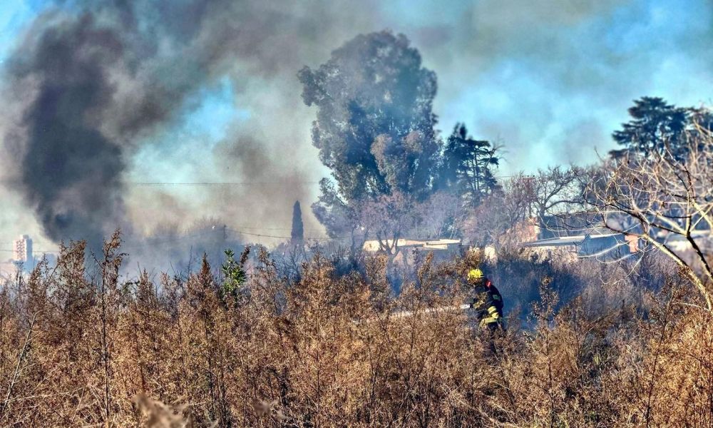 Intensa labor de los Bomberos Voluntarios de Pergamino