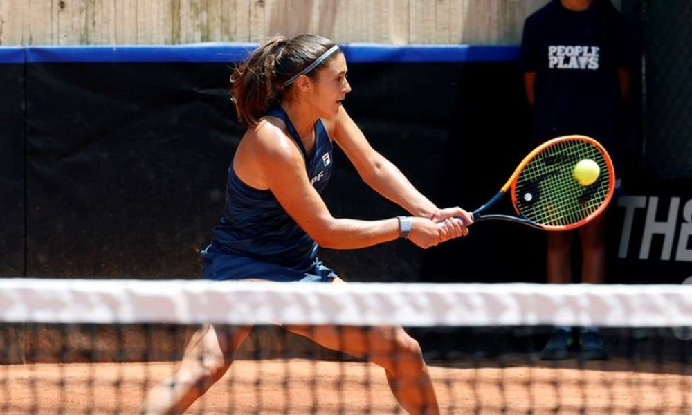 Julia Riera se despide de Roland Garros
