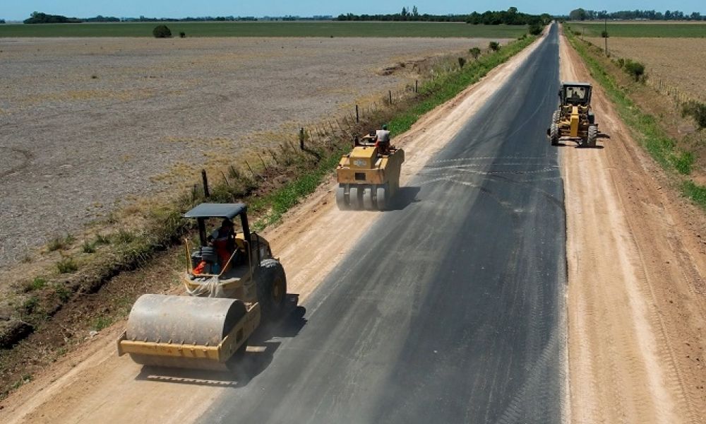 Repavimentación del acceso a General Gelly