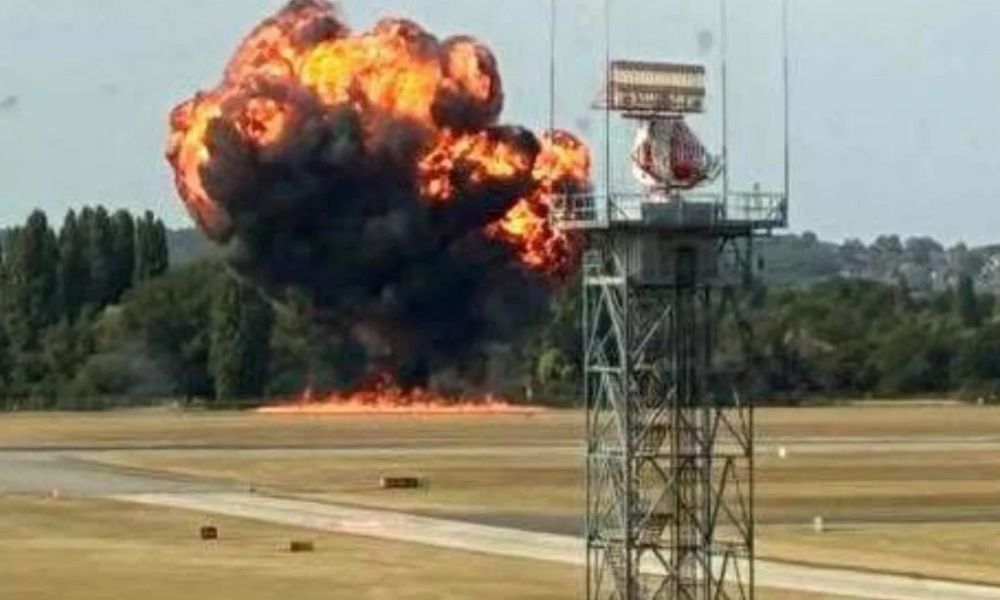 Grave accidente aéreo en Londres