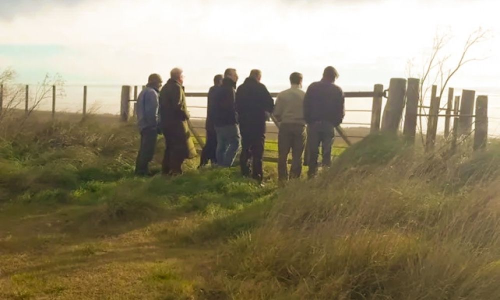 La Justicia recorrió los campos fumigados de Pergamino