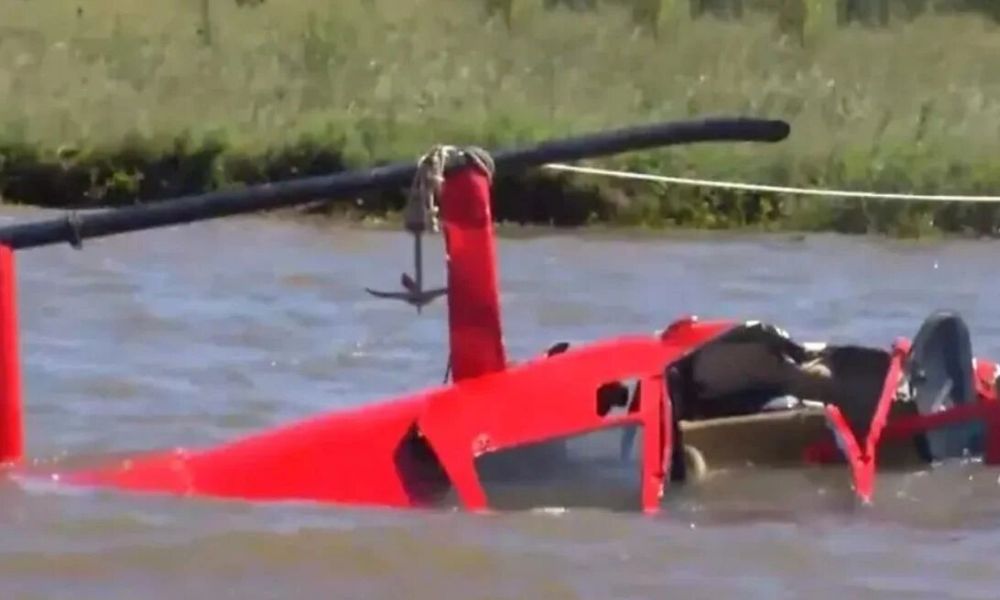 Tragedia del helicóptero en el río Paraná